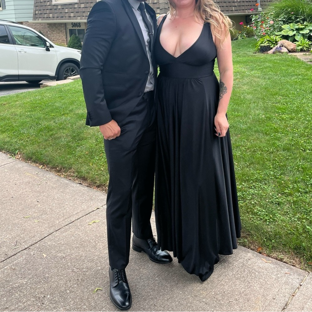 Black Dress/ Special Event Dress/ Evening Gown/ Formal Dress